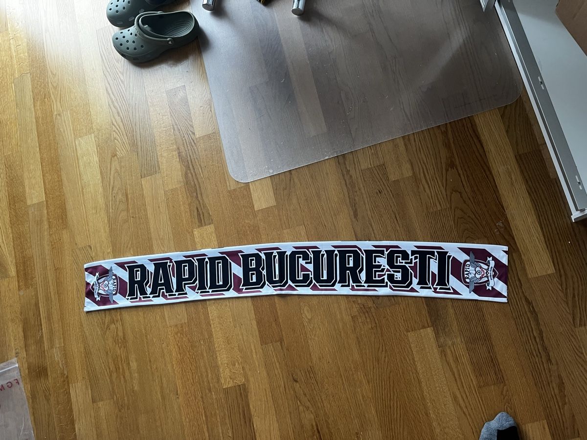 Foulard & Sciarpe: Ultras Rapid Bukarest Fanschal – Usato da Lyss venduto da fbi_3250er