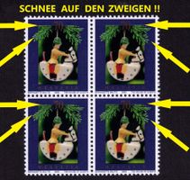 2003_1105_WEIHNACHTSMARKE_SCHNEE AUF ZWEIGEN_Vb**_Kat. 500 !