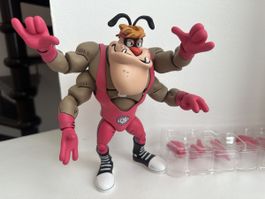 TMNT 7" Scale Actionfigur - Stump Wrestling Cryin‘ Houn‘ Dx