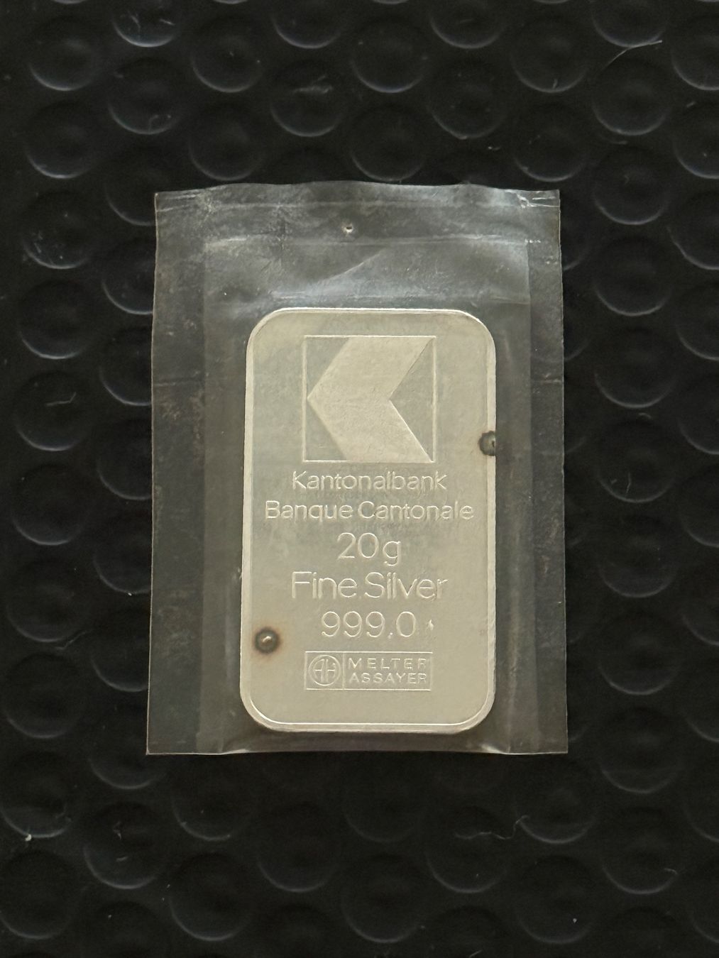 Metalli preziosi: Kantonalbank  20 g  Silberbarren – Nuovo (secondo la descrizione) da Wallisellen venduto da SWISS_SILVER1