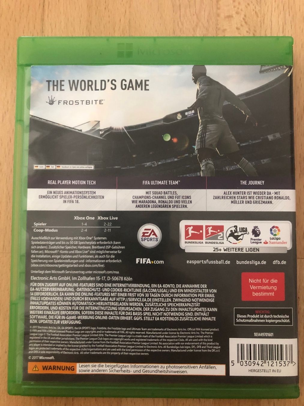 Giochi: Fifa 17 - Xbox One – Usato da Nussbaumen AG venduto da Pika-Shop 1