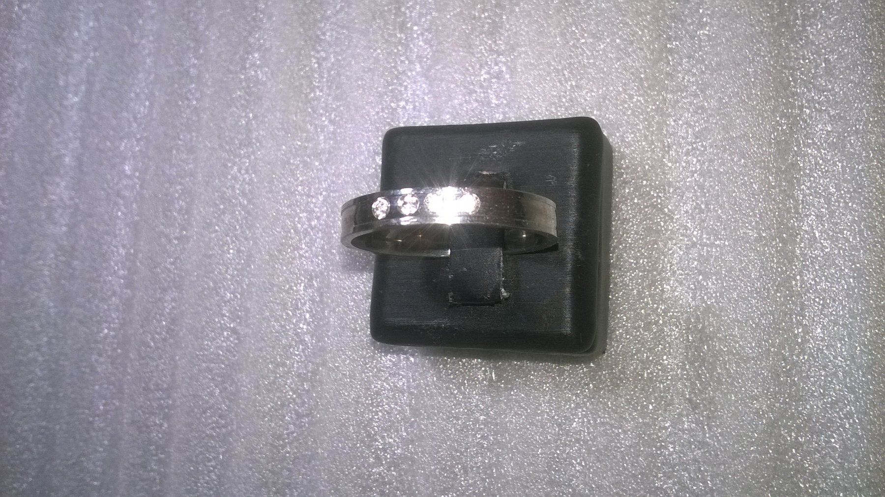 Bagues: RING EDELSTHAL,,VERGOLDET UND VERSILBERT – Neuf (Voir description) à Basel par bijoutrie_4 2