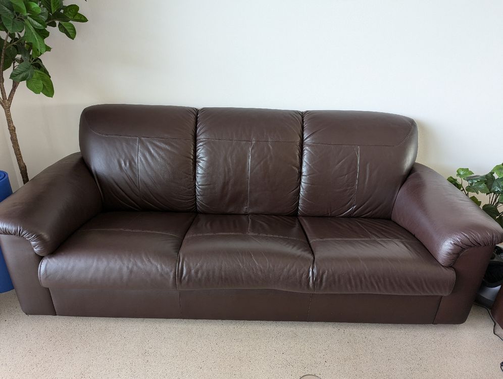 Ikea Leather sofa | Kaufen auf Ricardo