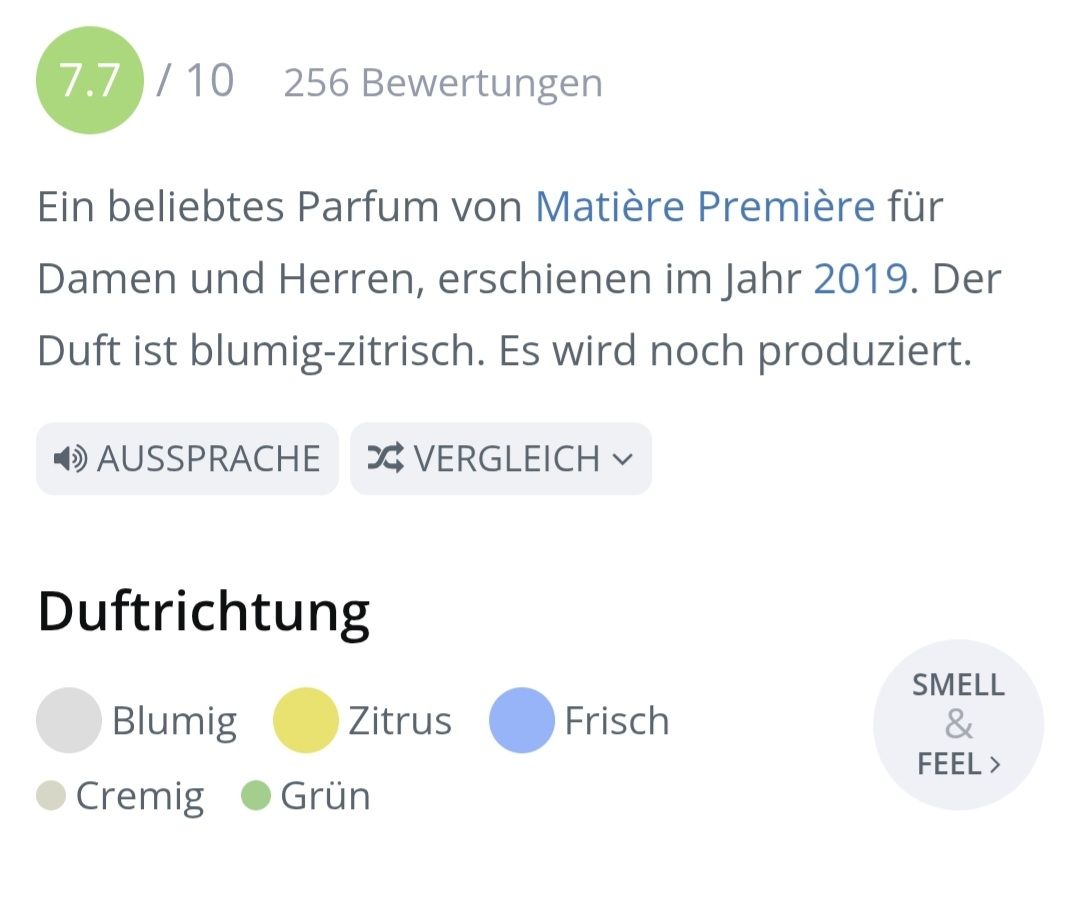Profumi & Eau de Toilette: 5 ml NEROLI ORANGER MATIERE PREMIERE ABFÜLLUNG – Nuovo (secondo la descrizione) da St. Gallen venduto da CaliSunshine 2