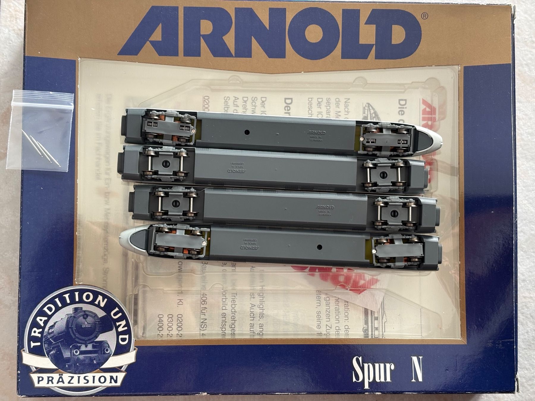 Arnold Modelleisenbahnen: Arnold 0200 ICE 3 Zahnrad Stahl – Neu (gemäss Beschreibung) aus Hauterive NE von eriamch 3