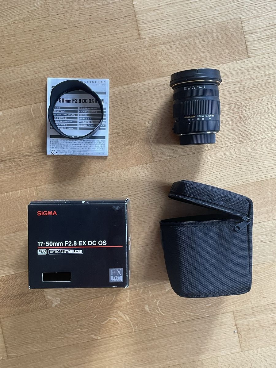 Sigma Obiettivi: 17-50mm F2.8 EX DC OS Lense – Nuovo (secondo la descrizione) da Zürich venduto da dim_52j6