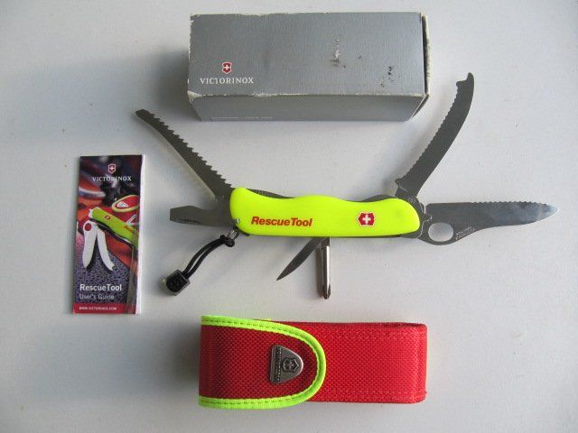 Victorinox Coltelli tascabile: Victorinox RescueTool Klappmesser neu mit Box – Nuovo (secondo la descrizione) da Gams venduto da Recycleri2