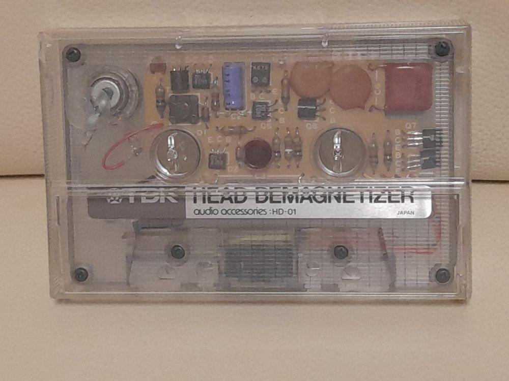 Nettoyeur et démagnétiseur de tête de Cassette, po... – Grandado