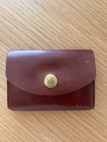 KOBASHI STUDIO Cordovan Card Case - Red Brown