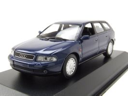 Audi A4 Avant B5 Phase I 1996-1999 dunkelblau      1:43