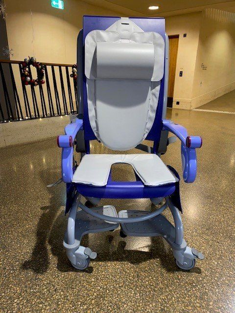 Dusch/-Toiletten-Rollstuhl ARJO Carino, el. höhenverstellbar (Gebraucht ...