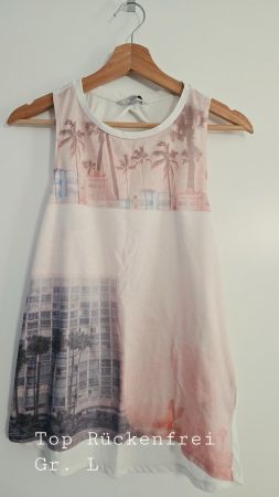 Shirt Gr. L, offener Rücken