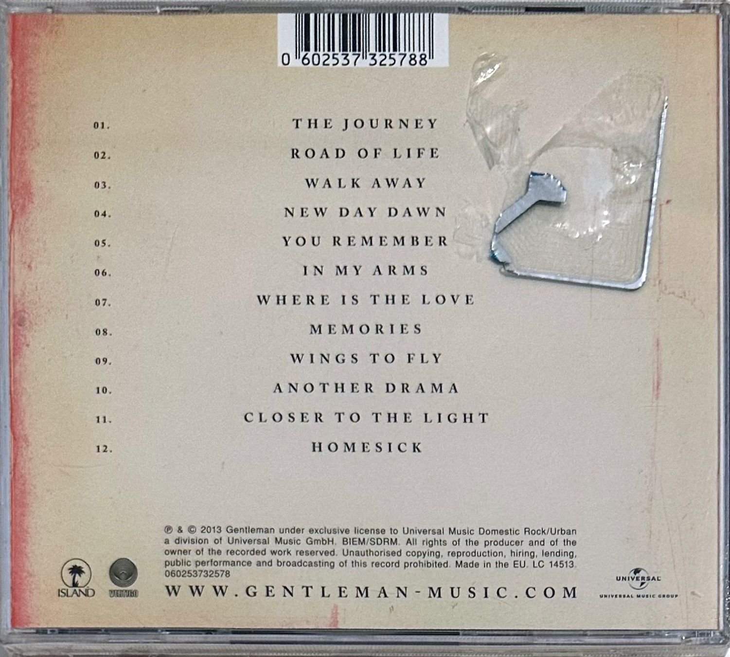 CD: Gentleman – New Day Dawn – Nuovo e nell'imballaggio originale da Martigny venduto da jereq 1