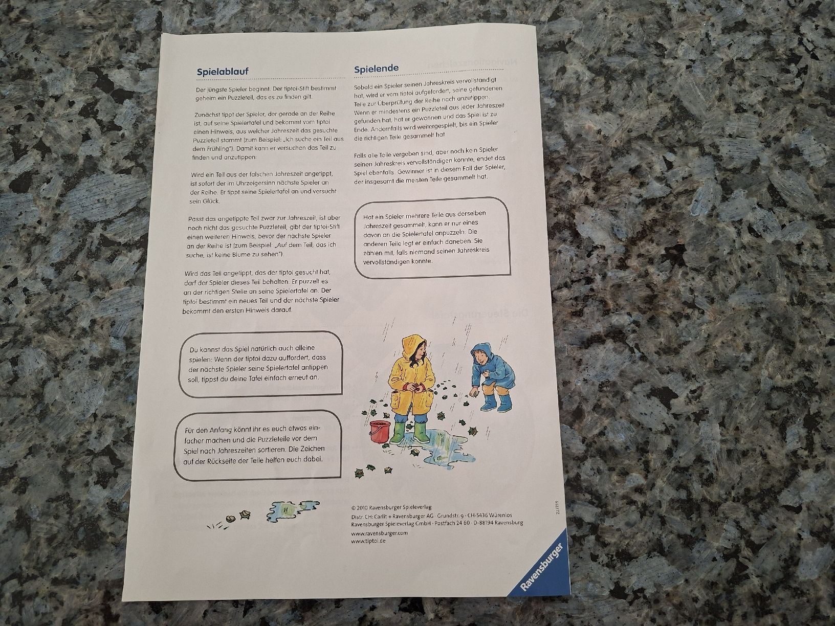Ravensburger Spiele: tiptoi, Spiel audiodigitales Lernsystem, Ravensburger – Gebraucht aus Möhlin von alexandra43 6