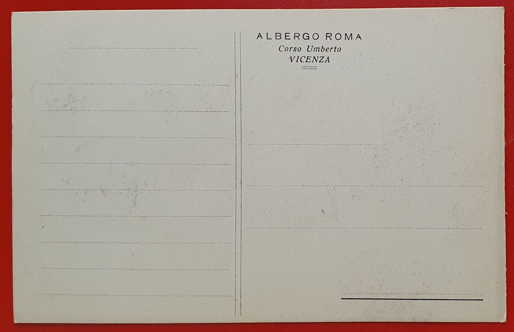 Cartoline postali: 2 alte Ansichtskarten Italien (Pesaro/Vicenza) – Usato da Kreuzlingen venduto da Rschweiz1 4