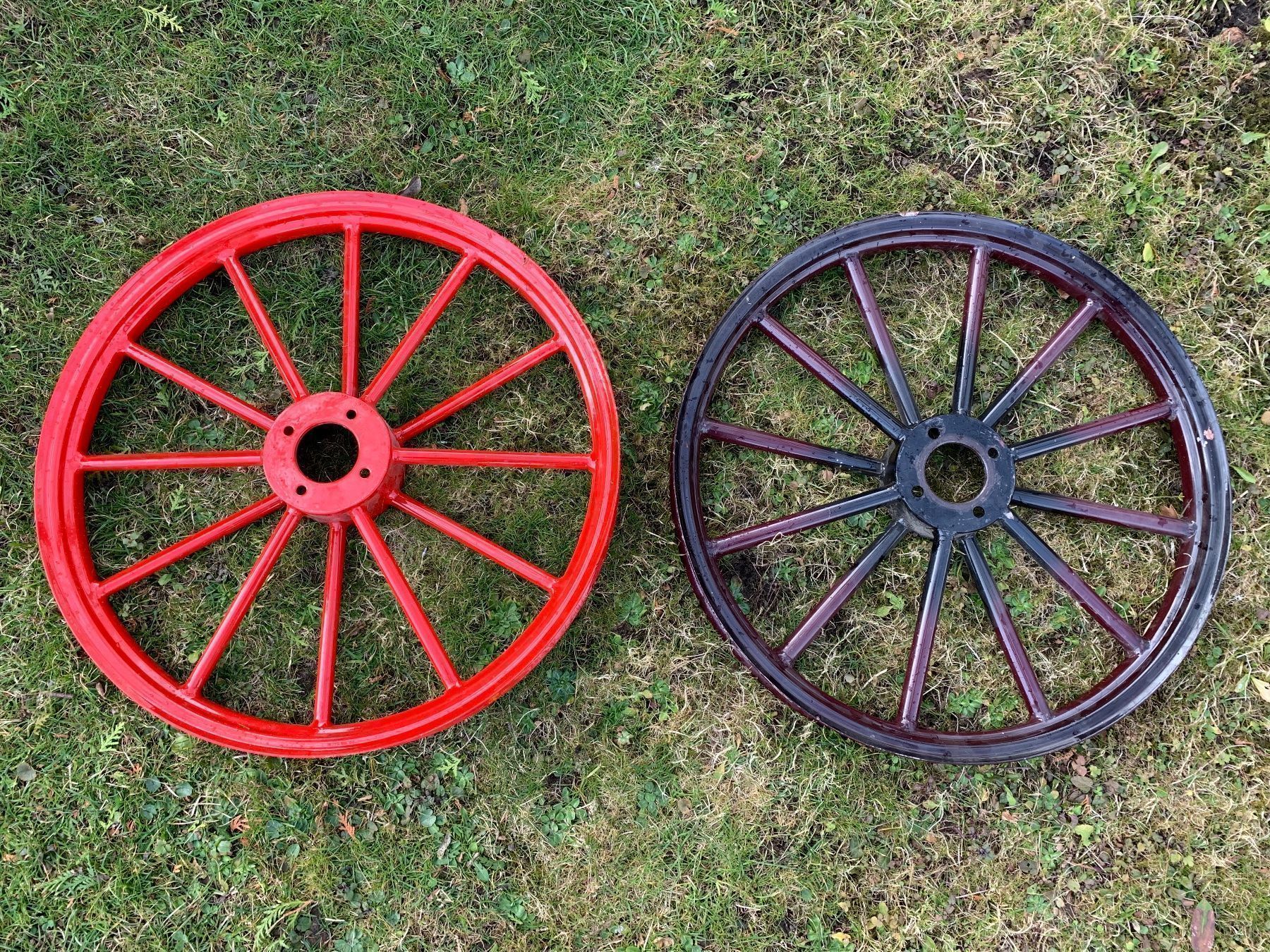 Carrozze: 2 Kutschenräder – Usato da Feldbach venduto da Olive1 6
