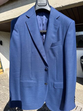 Pal Zileri Jacket / Sakko, royal blue, Gr. 48