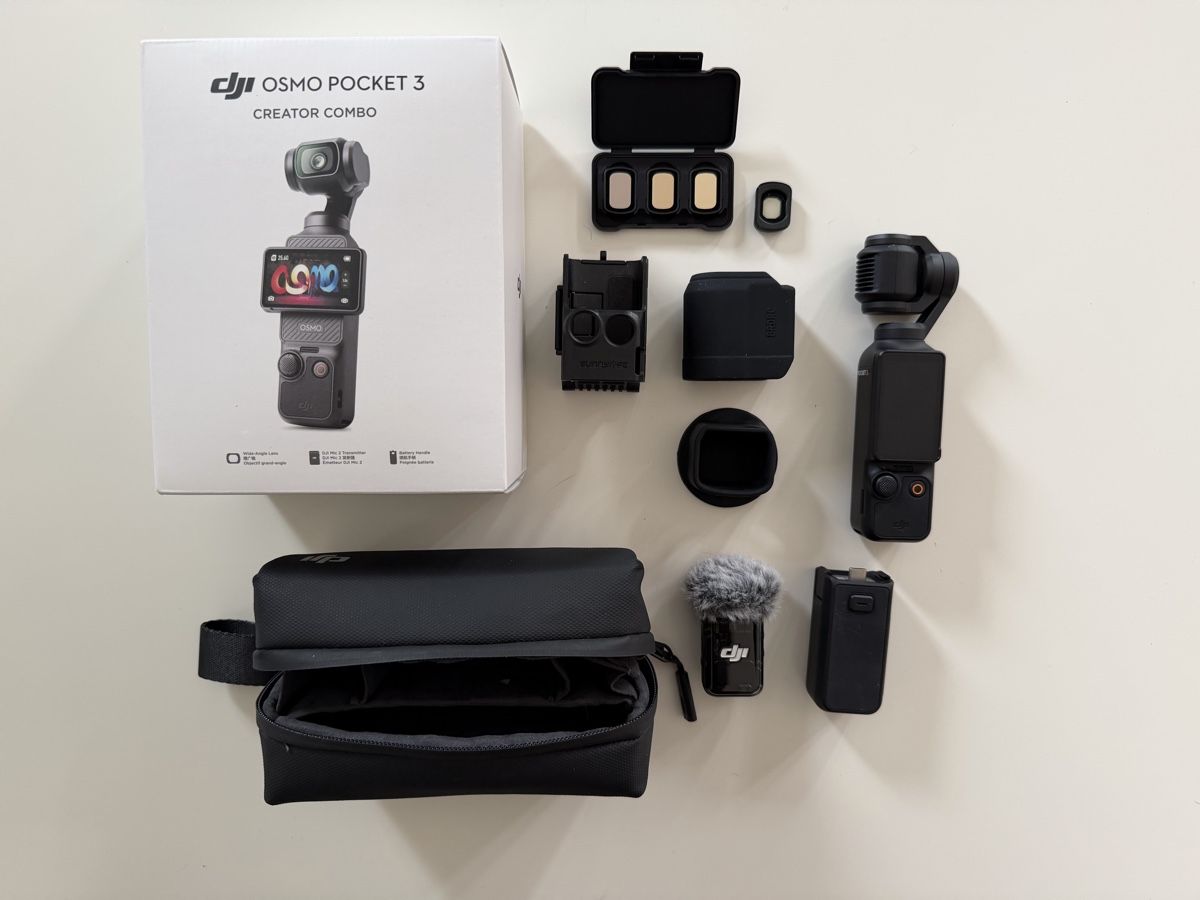 DJI Videocamere: DJI Osmo Pocket 3 Creator Combo | OVP | DJI Mic 2  – Nuovo (secondo la descrizione) da Rümlang venduto da laurasecondhand