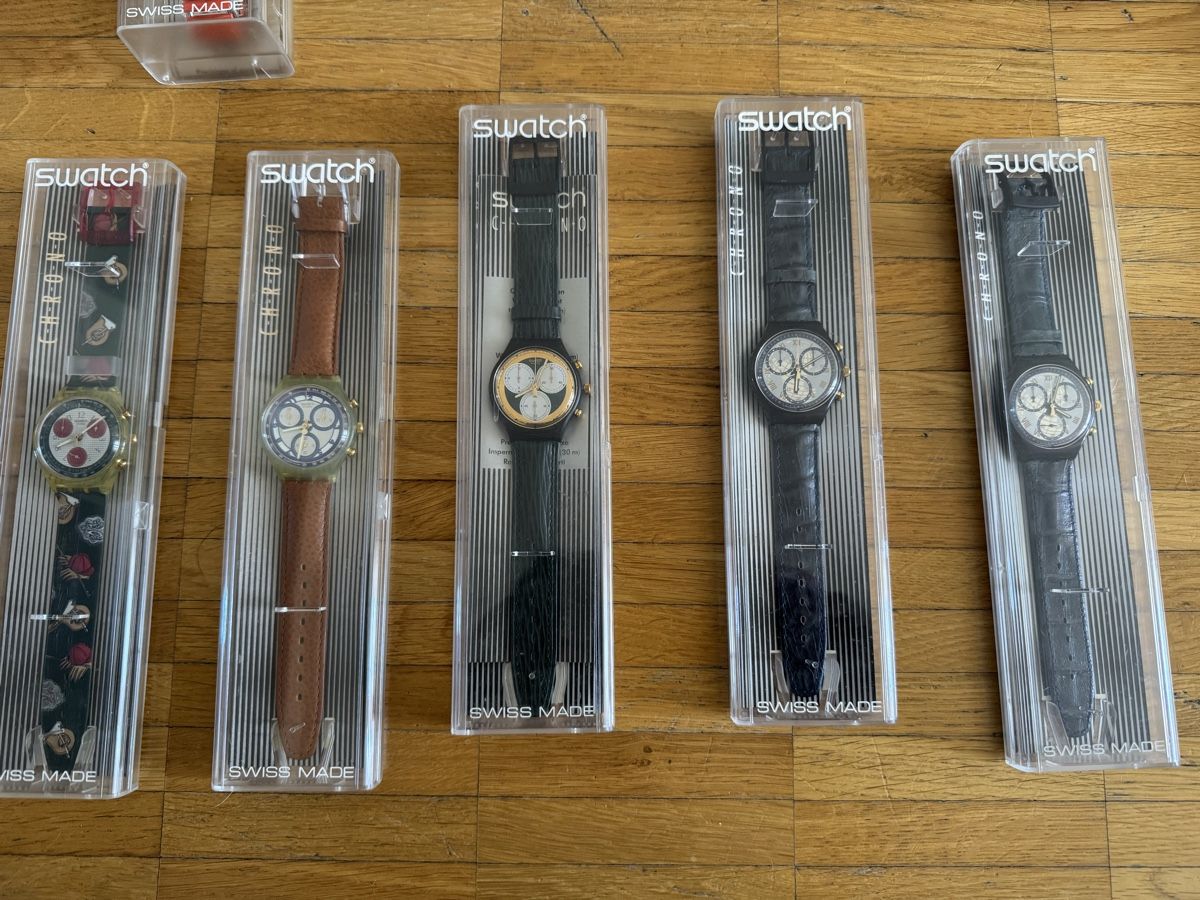 Swatch Orologi: Swatch chrono sammlung 18stk – Usato da Zunzgen venduto da milesdavis76 5