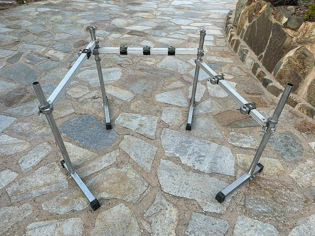 Strumenti musicali: Pearl Three-Sided Drum Rack Chrom – Usato da Zürich venduto da Limitless2000