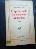 L'après-midi de Monsieur Andesmas Marguerite Duras Gallim...