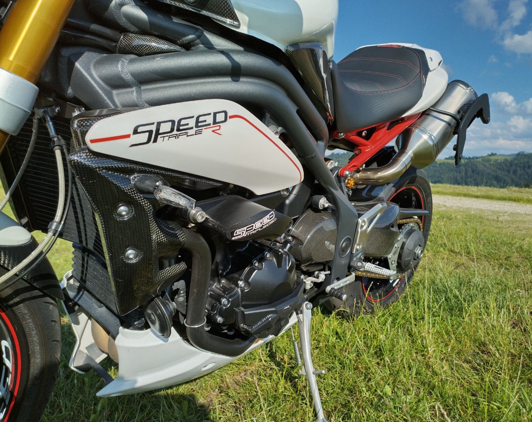 Triumph Strada: Triumph Speed Triple 1050 R  Launch Edition – Usato da Huttwil venduto da Materia 5