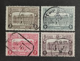 Belgien 1929-30, Central P.O. Brussels, Satz gestempelt
