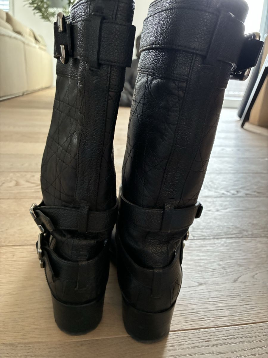 Dior Scarpe da donna: Christian Dior Cannage Stiefel – Usato da Egg b. Zürich venduto da annesui3 1