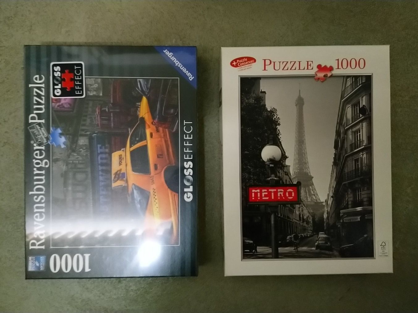 Puzzles: Puzzle-Set "Metro/Taxi" – Neu (gemäss Beschreibung) aus Jonen von h-blxgirl79