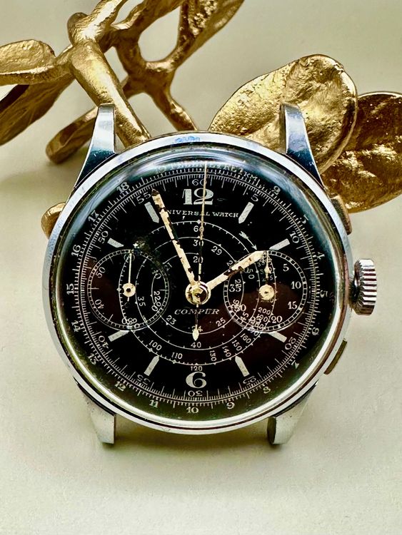 Rarissime Universal Watch Compur Chronographe (D'occasion) à Genève ...