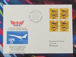 CL28 Enveloppe + Timbre Suisse 1972