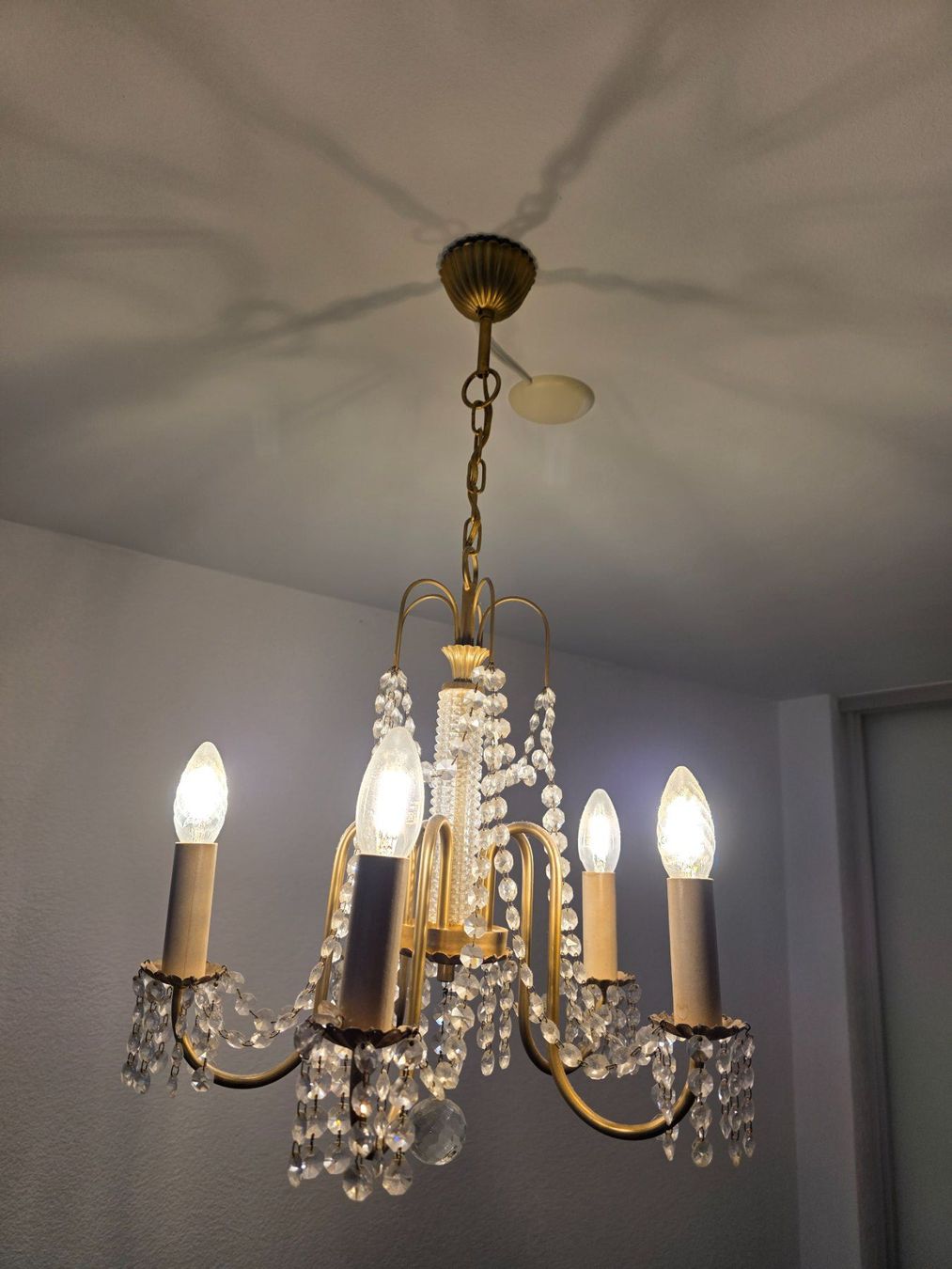 Lampadari & plafoniere: Deckenlampe Kristall Kronleuchter – Usato da Walterswil BE venduto da Lonitti 4
