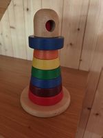 Holz Ring-Pyramide