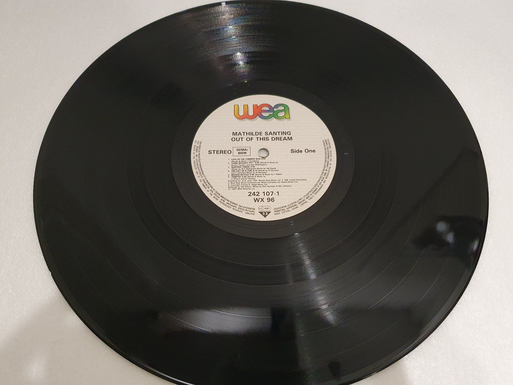 Dischi in vinile: Mathilde Santing – Out Of This Dream – Usato da Uster venduto da Vinyl-Leidenschaft 3