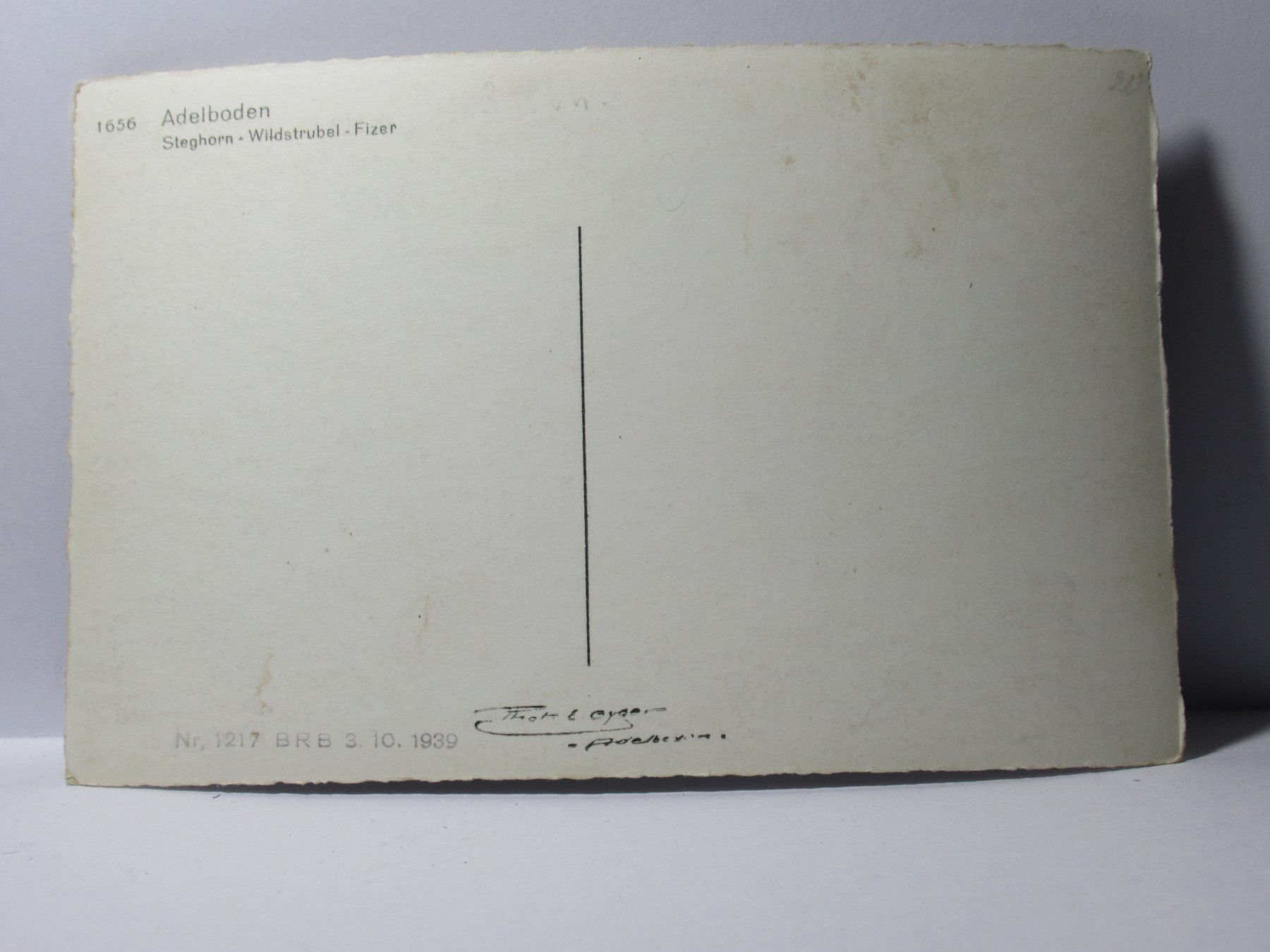 Cartoline postali: Adelboden , Steghorn , Wildstrubel , Fizer – Nuovo (secondo la descrizione) da Grenchen venduto da Bluemchen1900 2