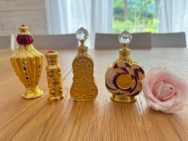 Lot de 4 parfums style oriental, uniques