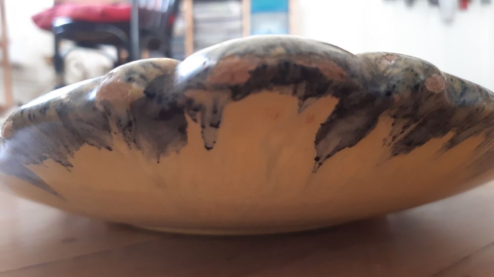 Coole Obstschale Im Blumen-Design - Perlmutt Look Für Deinen Tisch | Nordic Style Kristallglas