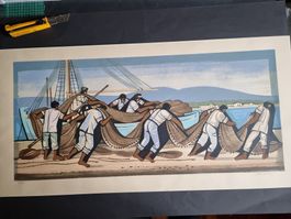Alebizos Tassos (1914-1985 Lithographie signiert nummeriert