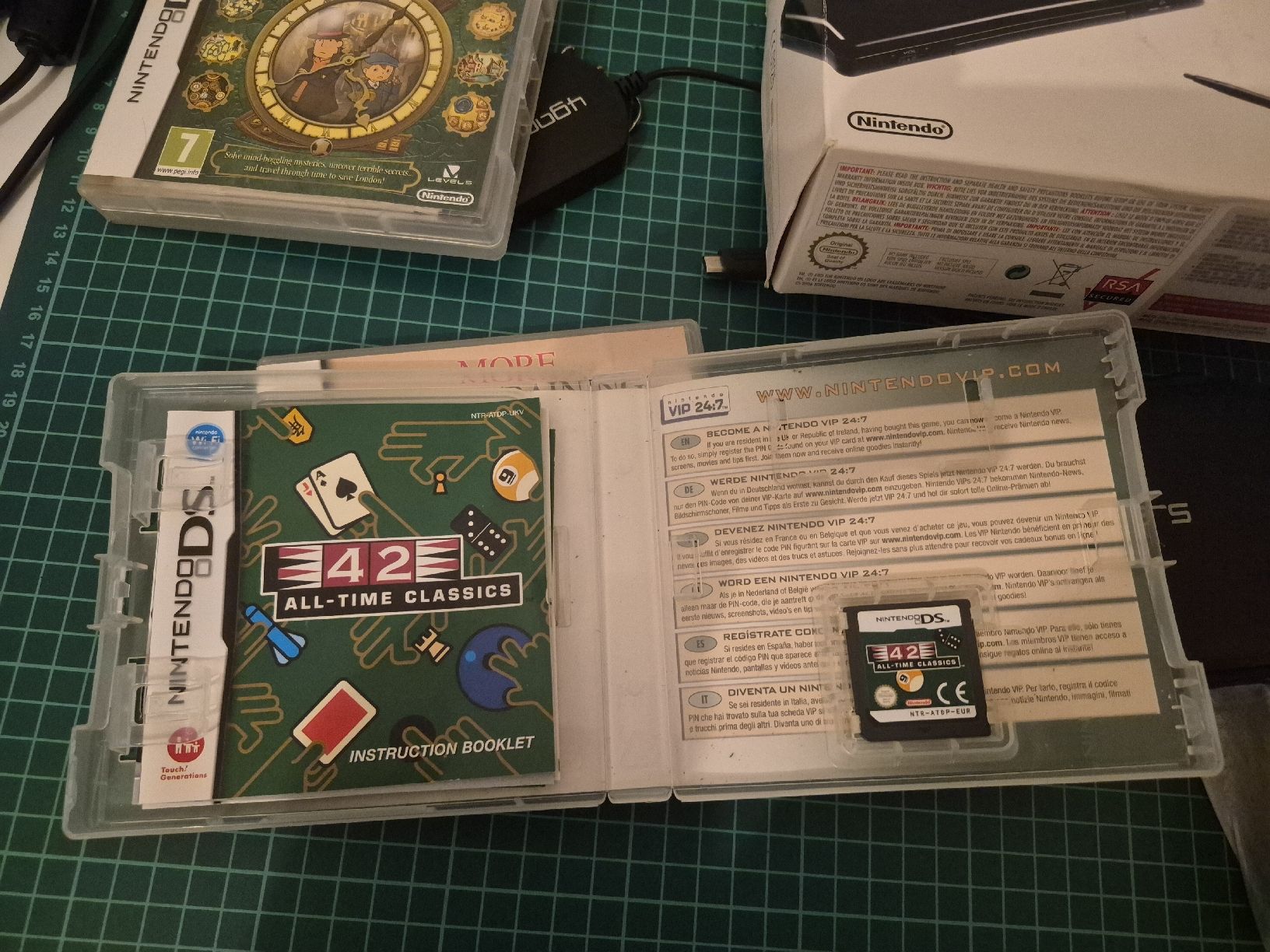 Nintendo Konsolen: Nintendo DS Lite Black Console Bundle -! in ovp – Gebraucht aus Meyrin von Retro-GZ 3
