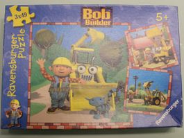 Ravensburger Puzzle Bob der Baumeister 3x49Teile