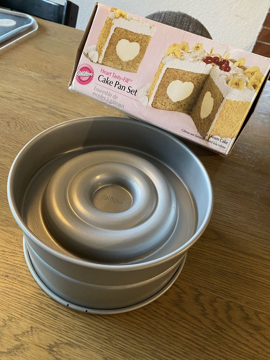 Teglie da forno: Wilton Heart Tasty-Fill Kuchenform – Usato da Buchs ZH venduto da hipsternut 5