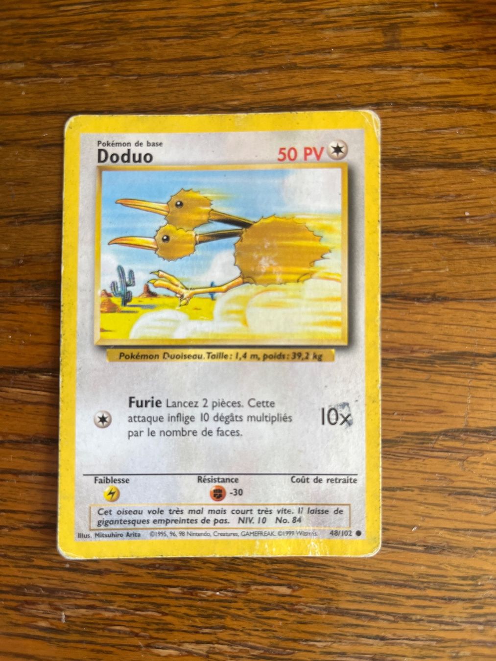 Pokémon Carte collezionabili: Carte Pokemon Doduo - Wizards Base Set - FR – Usato da Vernayaz venduto da Darkfrost