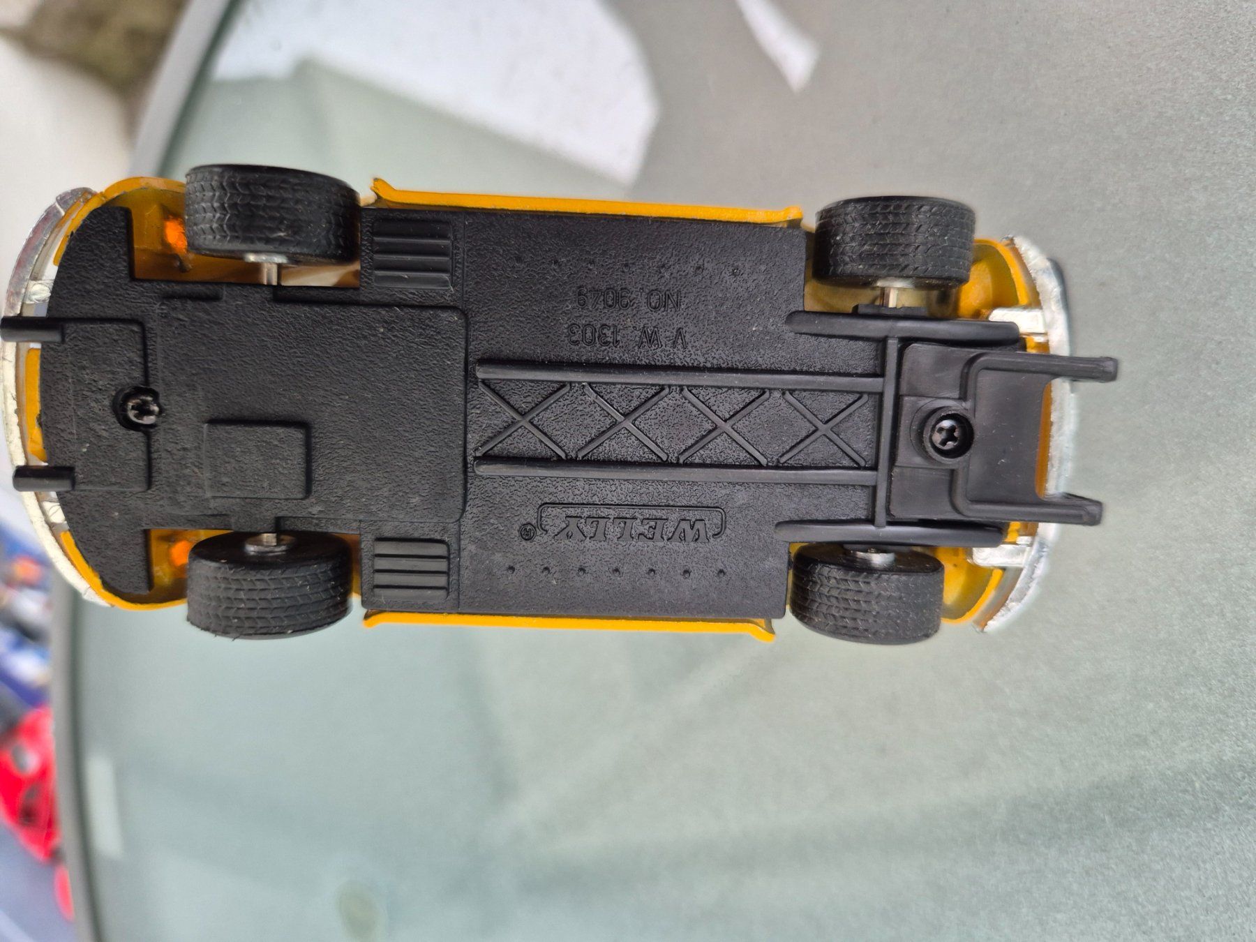 Volkswagen Modellini d'auto: VW Käfer Rallye von Welly 1:32 – Usato da Oberbuchsiten venduto da laffite54 5