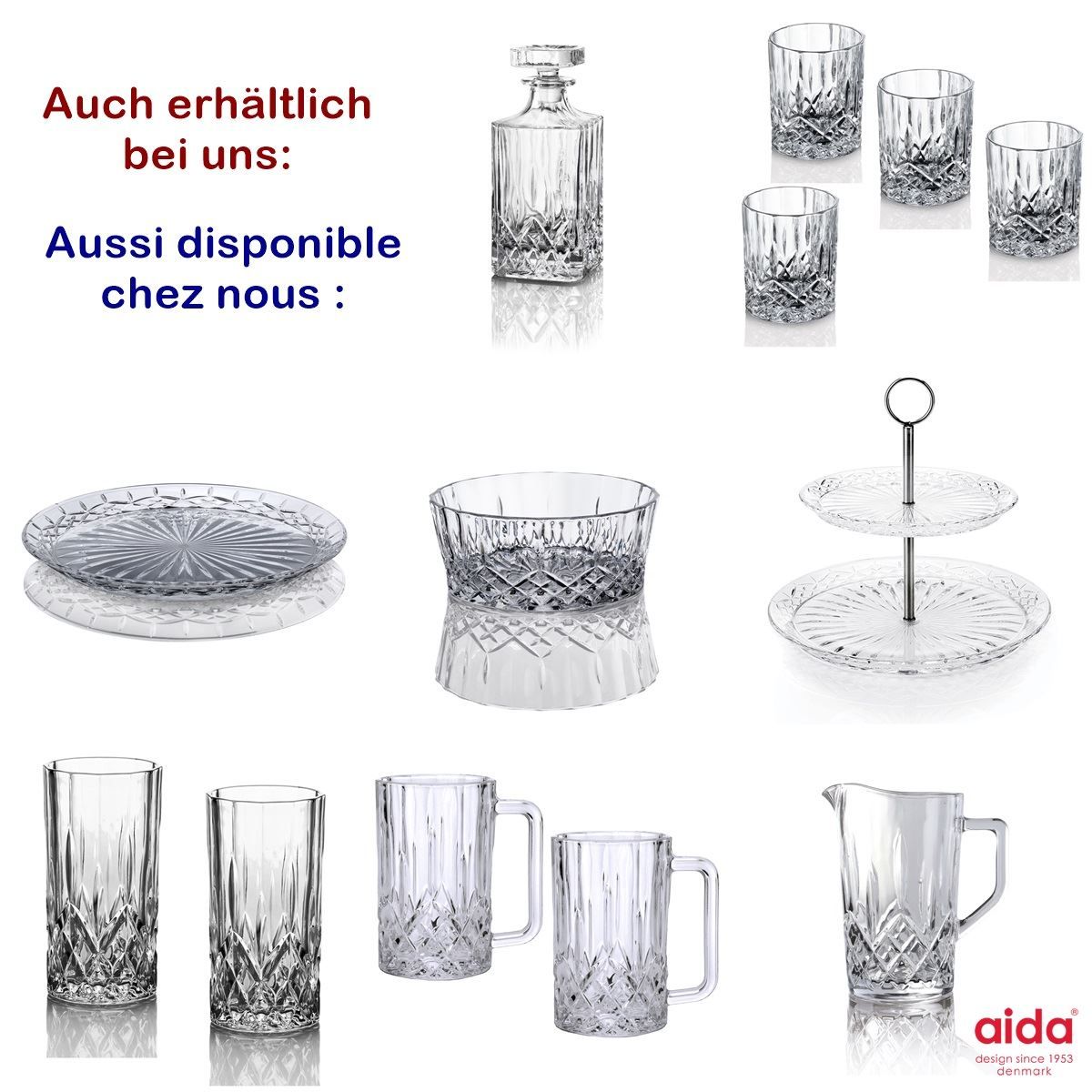 Piatti di portata: Glasplatte HARVEY (Torten-, Obstteller) – Nuovo e nell'imballaggio originale da Wettingen venduto da kochshop 4