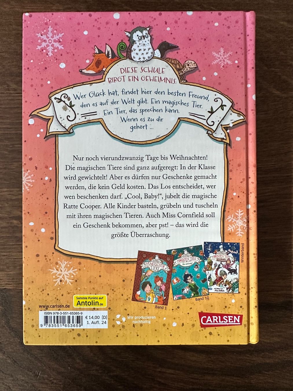 Libri: Die Schule der magischen Tiere vierundzwanzig – Nuovo (secondo la descrizione) da Baden venduto da Verve2 2