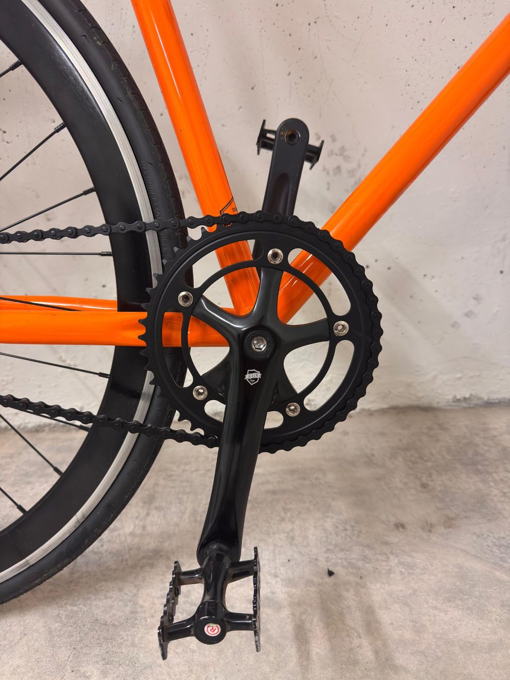 Siech Biciclette: Orange Siech Single Speed – Usato da Schlieren venduto da Saulge 7
