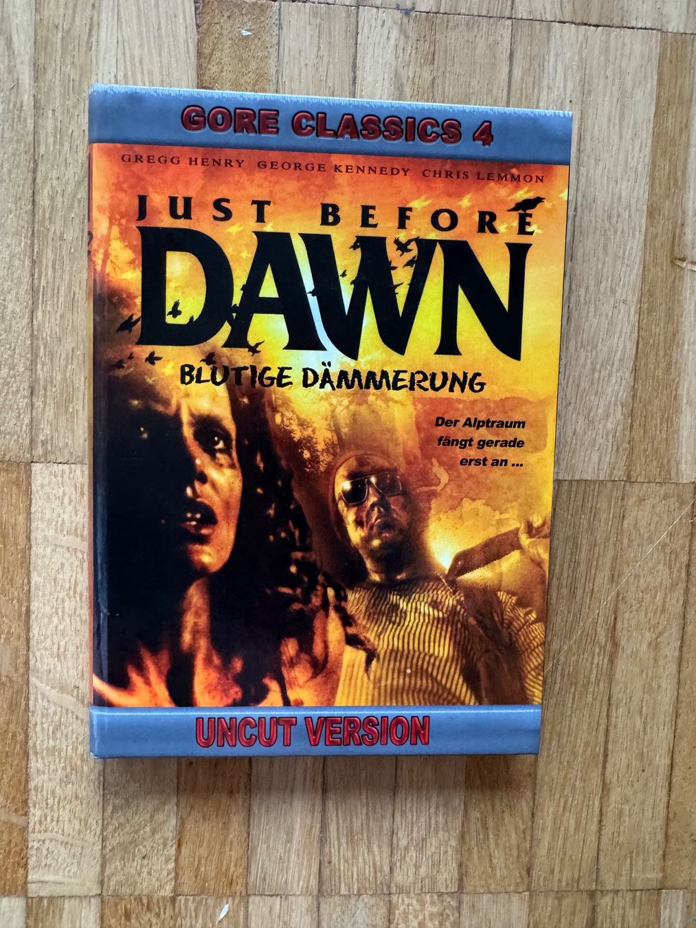 Tutti i DVDs: JUST BEFORE DAWN. (DVD/HART BOX) – Usato da Basel venduto da san_2qlq