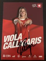 Viola Calligaris Autogrammkarte - Schweizer Fussball Nati ⚽️