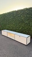 USM Haller Regal / Lowboard 3x1 Reinweiss Q2
