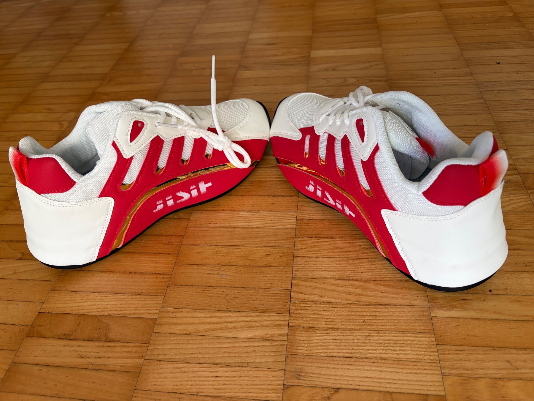 Scarpe da uomo: Sneakers: weiss/rot/gold – Usato da Effretikon venduto da 10finger 6